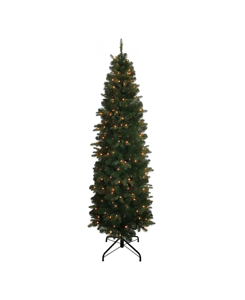 Kurt Adler 6' Pre-lit Clear Incandescent Studio Spruce Tree