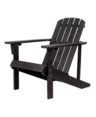 Jonathan Y Westport Outdoor Patio Traditional Acacia Wood Adirondack Chair