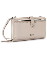Iris Leather Smartphone Convertible Crossbody Wallet