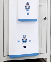 Avanti Nutcracker Trellis Holiday Cotton Bath Towels