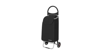 Slickblue 2-in-1 Portable Shopping Cart with 13.2 Gal Removable Bag