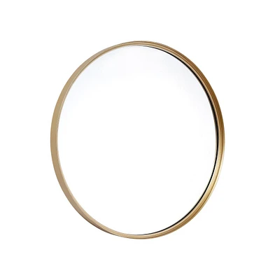 Merrick Lane Monaco Accent Wall Mirror With Metal Frame For Bathroom, Vanity, Entryway, Dining Room, & Living Room