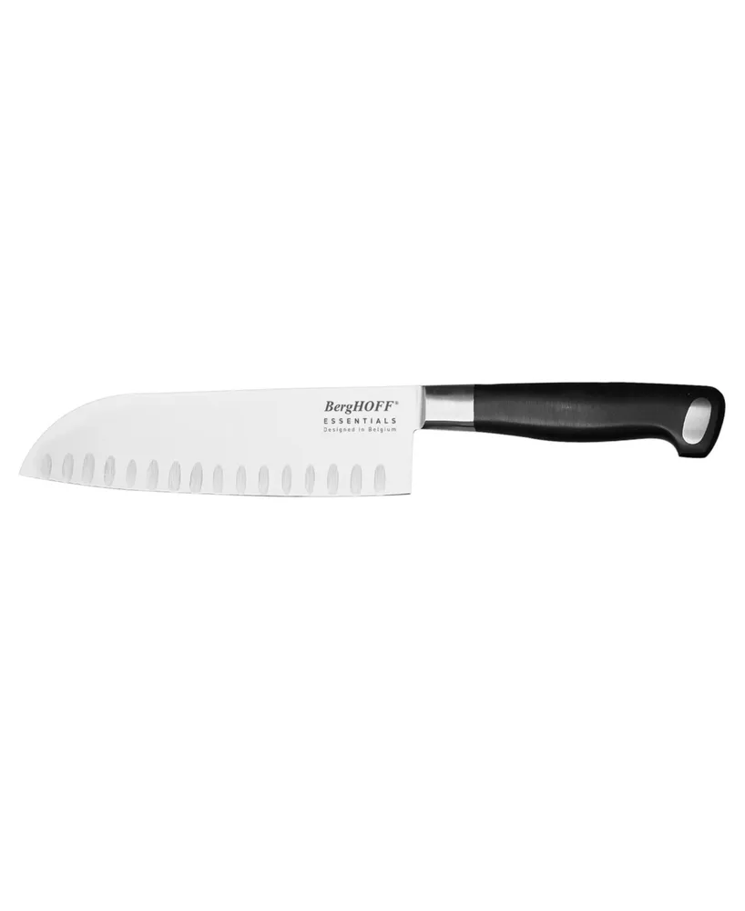 BergHOFF Essentials Collection Gourmet 7" Scalloped Santoku Knife