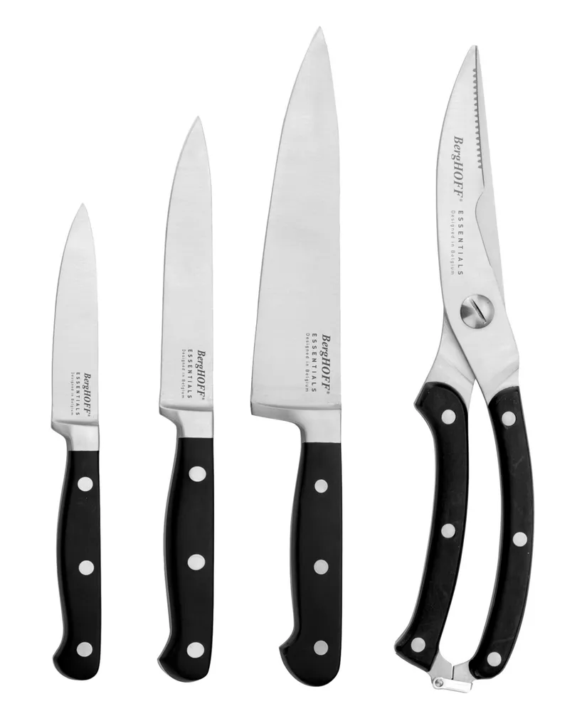 Berghoff Essentials Stainless Steel Chef's Knife, Triple Riveted