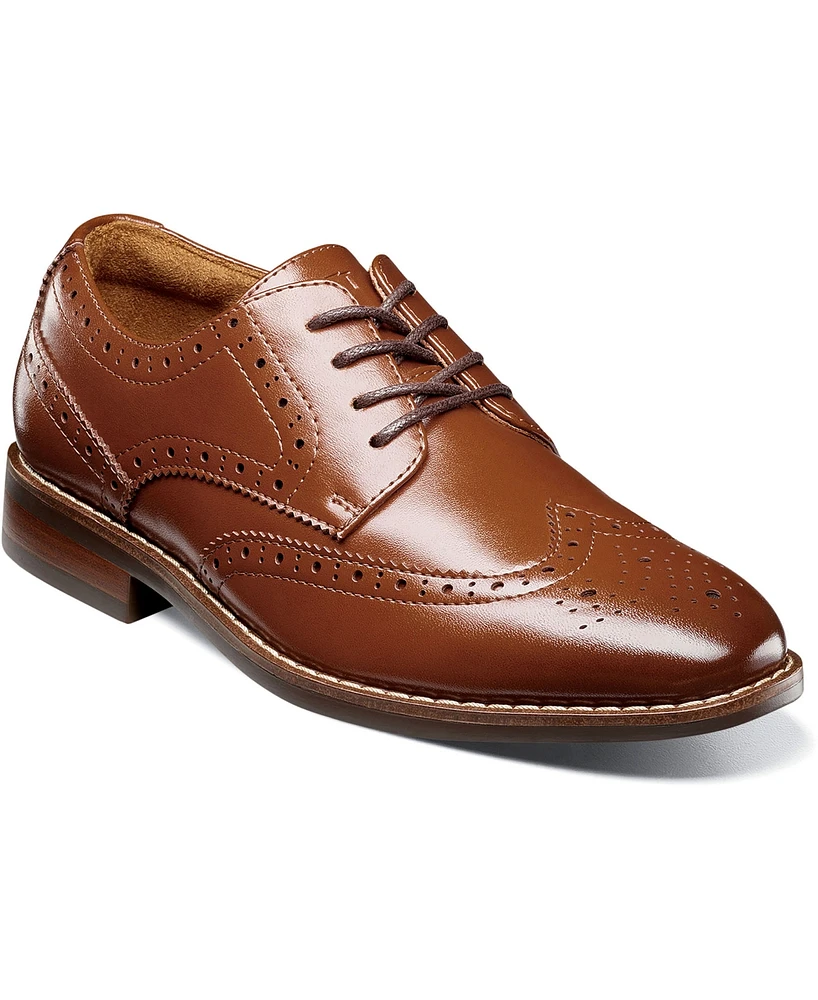 Florsheim Little Boys Rucci Junior Wingtip Oxford Shoes