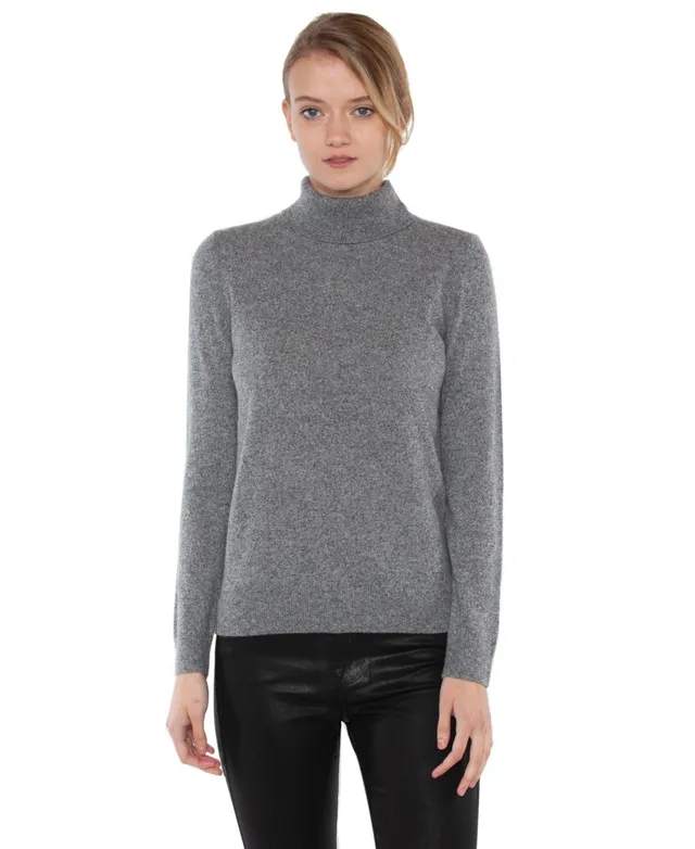 JENNIE LIU Women's 100% Pure Cashmere Cocoon Dolman Sleeve