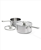 Oxo Mira Tri-Ply Stainless Steel 4 Piece Saucepan Set