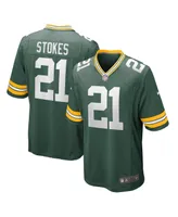 Men's Nike Eric Stokes Green Green Bay Packers Player Game Jersey