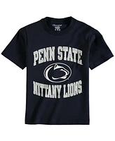 Big Boys Champion Navy Penn State Nittany Lions Circling Team Jersey T-shirt