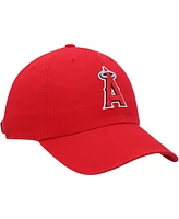 Youth Boys and Girls '47 Brand Red Los Angeles Angels Clean Up Adjustable Hat