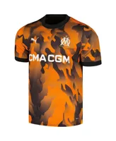 Men's Puma Orange Olympique Marseille 2023/24 Third Replica Jersey