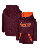 Toddler Boys and Girls Colosseum Maroon Virginia Tech Hokies Live Hardcore Pullover Hoodie