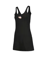 Women's ZooZatz Black Lsu Tigers Logo Scoop Neck Dress