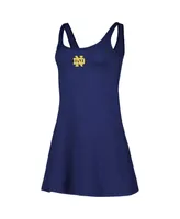 Women's ZooZatz Navy Notre Dame Fighting Irish Logo Scoop Neck Dress