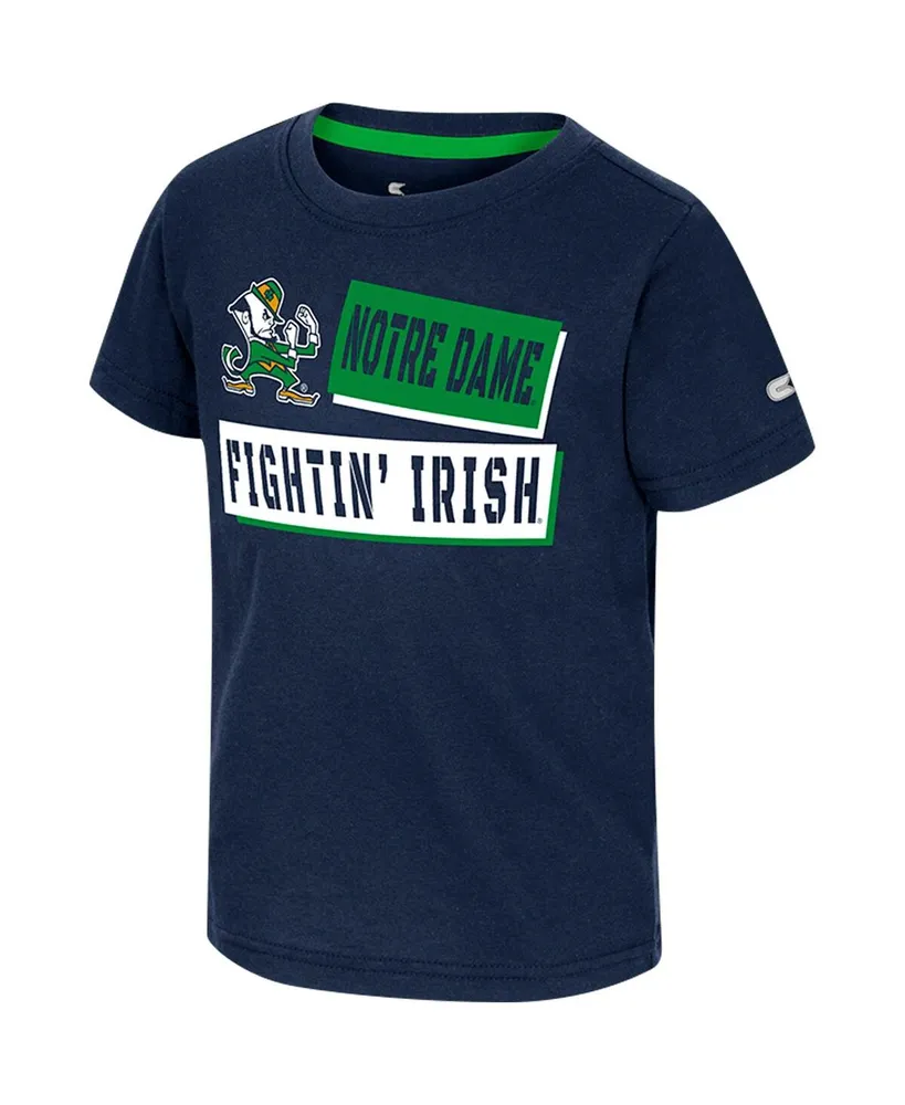 Toddler Boys and Girls Colosseum Navy Notre Dame Fighting Irish No Vacancy T-shirt