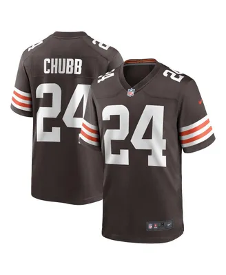 Men's Nike Nick Chubb Brown Cleveland Browns Game Jersey