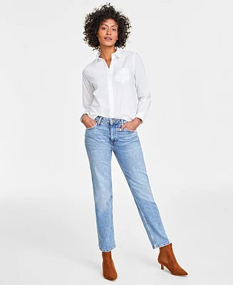 On 34th Women's Collared Button-Down Shirt, Created for Macy's