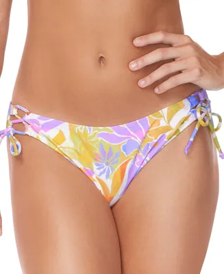 Raisins Juniors' Sweet Side Printed Bikini Bottoms