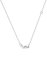 Diamond Halo 18" Pendant Necklace (1/2 ct. t.w.) in 14k White Gold