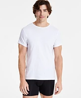 Calvin Klein Men's 5-Pk. Cotton Classics Crew Neck Undershirts, Created for Macy's