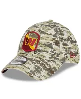 Men's New Era Camo Washington Commanders 2023 Salute To Service 39THIRTY Flex Hat