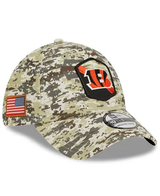 Men's New Era Camo Cincinnati Bengals 2023 Salute To Service 39THIRTY Flex Hat