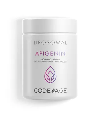 Codeage Liposomal Apigenin Supplement, 3-Month Supply, Flavonoid Chamomile Extract, Phospholipids, 90 Count