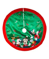 Kurt Adler 48" Disney Mickey and Friends Tree Skirt