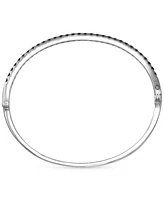 Garnet Bangle Bracelet (2-1/2 ct. t.w.) in Sterling Silver