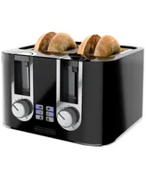 Black & Decker 4-Slice Wide-Slot High-Lift Toaster