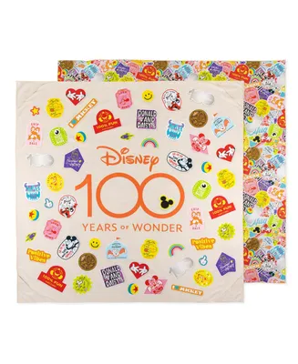 Bumkins Baby Disney 100 Years Happy Faces Lightweight Roll and Go Blanket