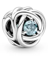 Pandora Birthstone Crystals Eternity Circle Charm