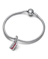 Pandora Sterling Silver Marvel Guardians of the Galaxy Cassette Tape Dangle Charm