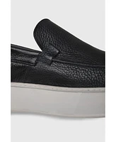 Furniq Uk Men's Genuine Leather Relax Black Shoes