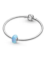 Pandora Sterling Silver Opalescent Ocean Blue Charm