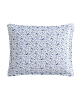 Laura Ashley Lorelei Sateen Reversible 3-Piece Duvet Cover Set
