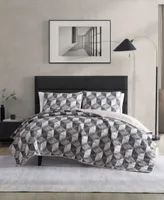 Kenneth Cole New York Gridwork Reversible Quilt Sets