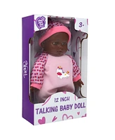 The New York Doll Collection 12 Inch Soft Interactive Baby Doll