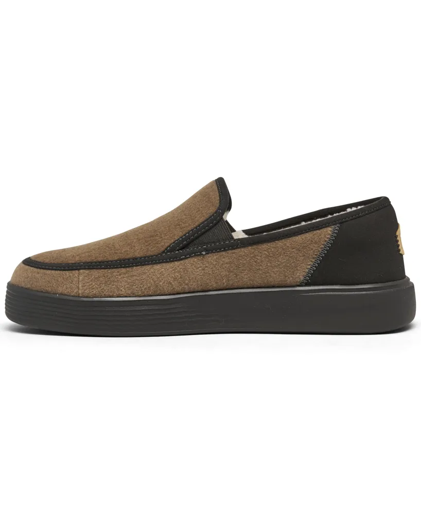 Hey Dude Men's Sunapee Warmth Casual Slip-On Moccasin Sneakers from Finish Line
