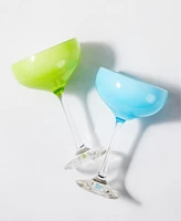 Table 12 5.8-Ounce Mini Coupe Cocktail Glasses, Glass Cups Set of 4