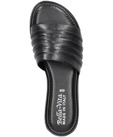 Bella Vita Women's Italy Rya-Italy Flat Slide Sandals