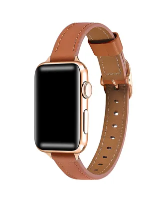 Posh Tech Unisex Carmen Genuine Leather Apple Watch Band for Size- 38mm, 40mm, 41mm