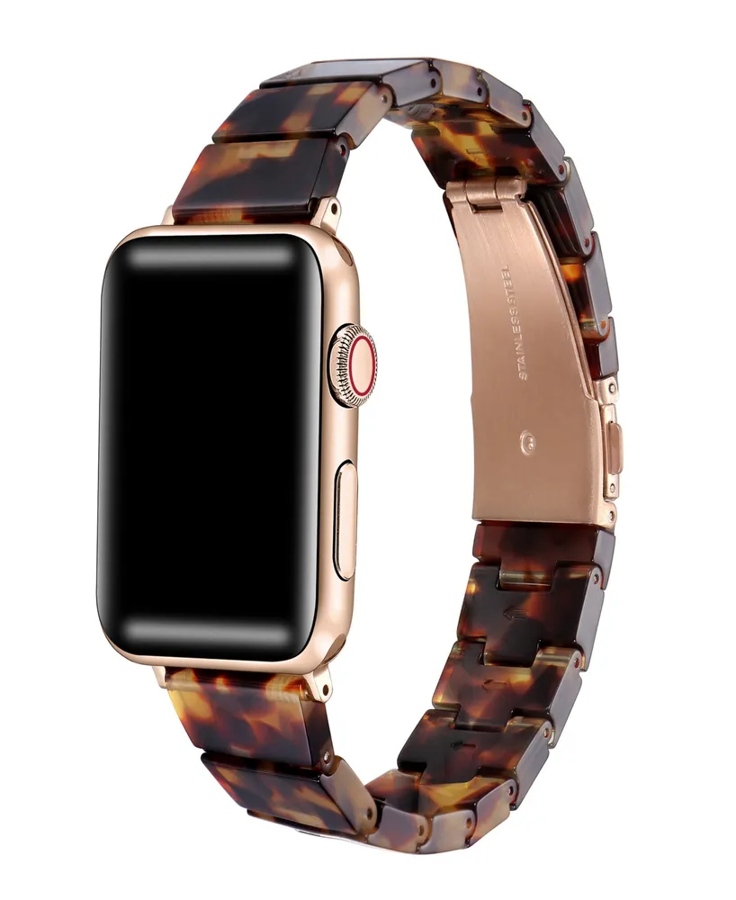 Posh Tech Unisex Crystal Resin Band for Apple Watch Size- 42mm, 44mm, 45mm, 49mm