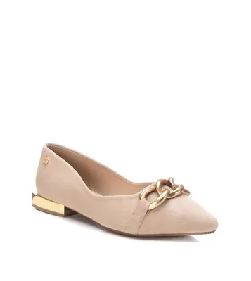 Women's Suede Ballet Flats By Xti
