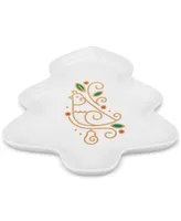 Le Creuset Noel Collection Stoneware Partridge in a Pear Tree Platter