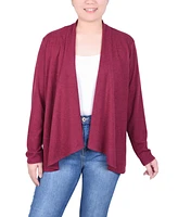 Ny Collection Women's Sleeve Swing Cardigan Sweater