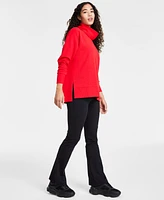 Id Ideology Women's High Rise Flare Leggings, Created for Macy's