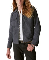 Lucky Brand Men's Long Sleeve Military-Inspired Shirt-Jacket