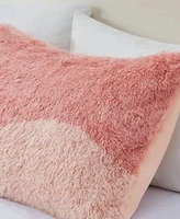 Intelligent Design Cassie Ombre Shaggy Faux Fur Comforter Sets