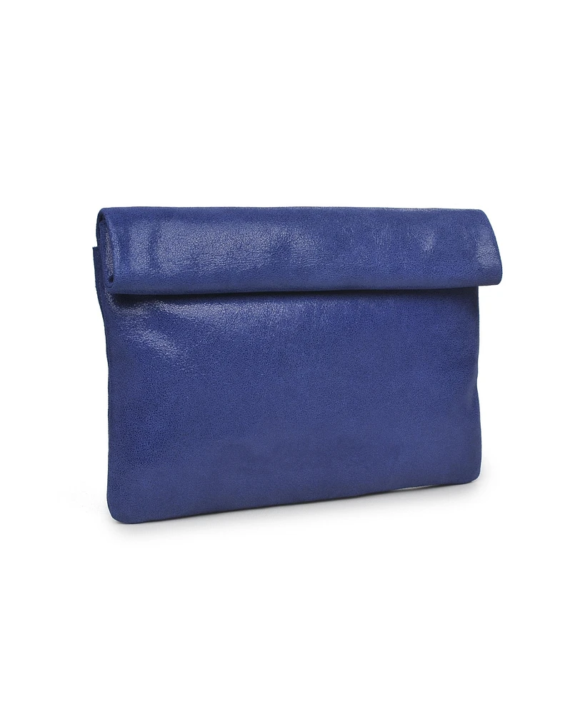 Moda Luxe Gianna Metallic Clutch
